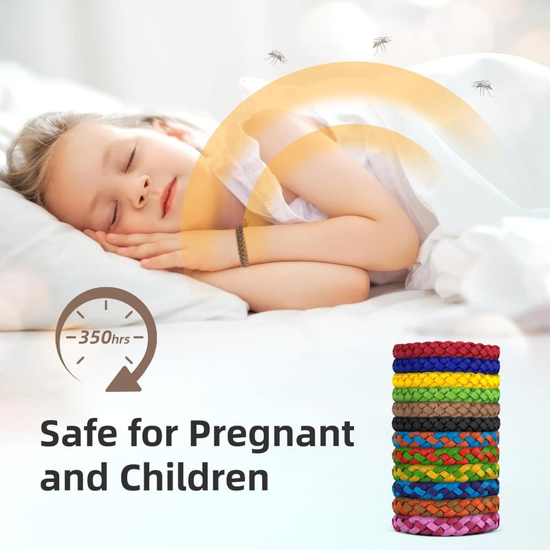 BuggyBands Mosquito Repellent Bracelets, DEET-Free, Individually Wrapped PU Leather Insect & Bug Repellent Wrist Bands (Pack of 24) - Image 5